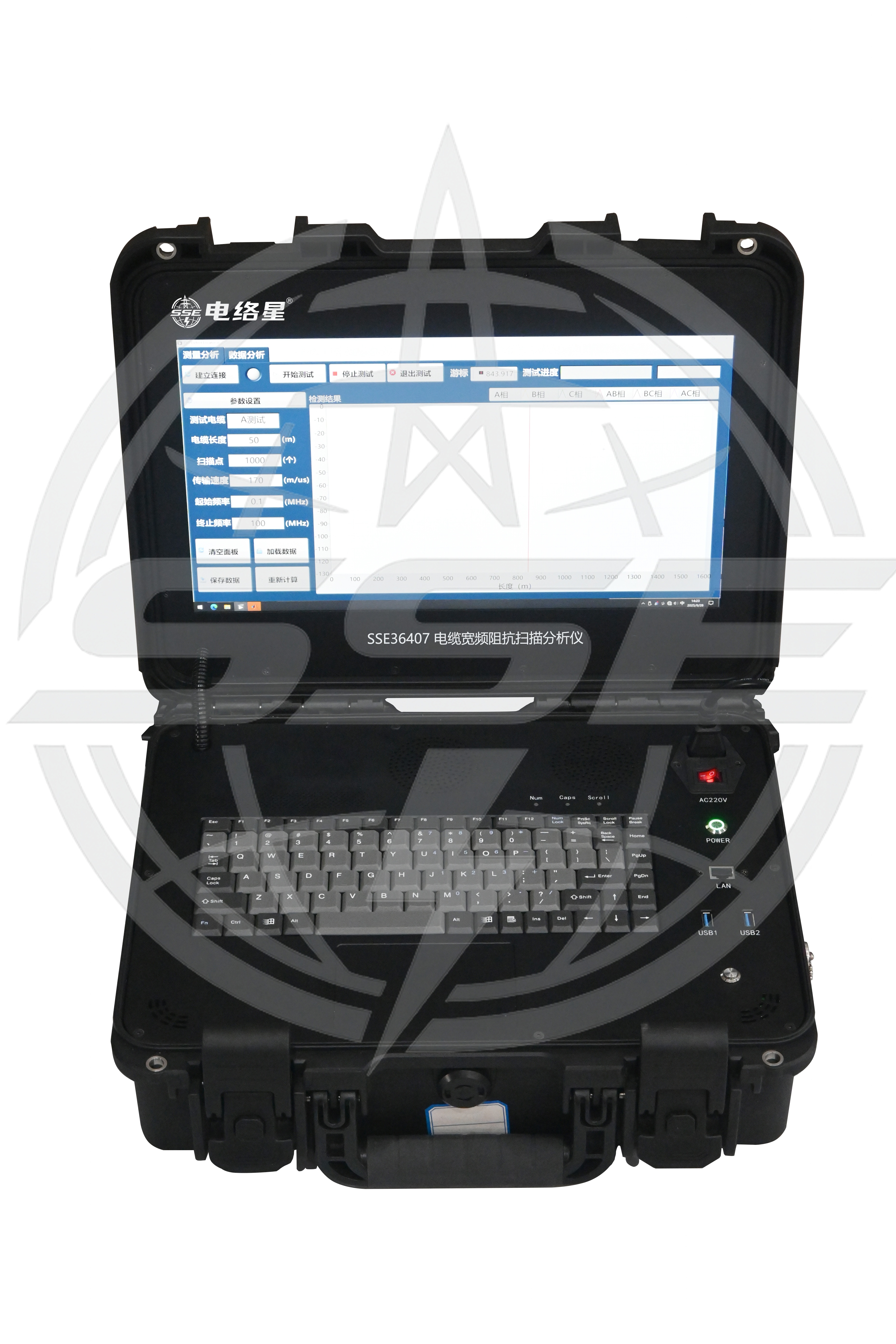 SSE36407电缆宽频阻抗扫描分析仪
